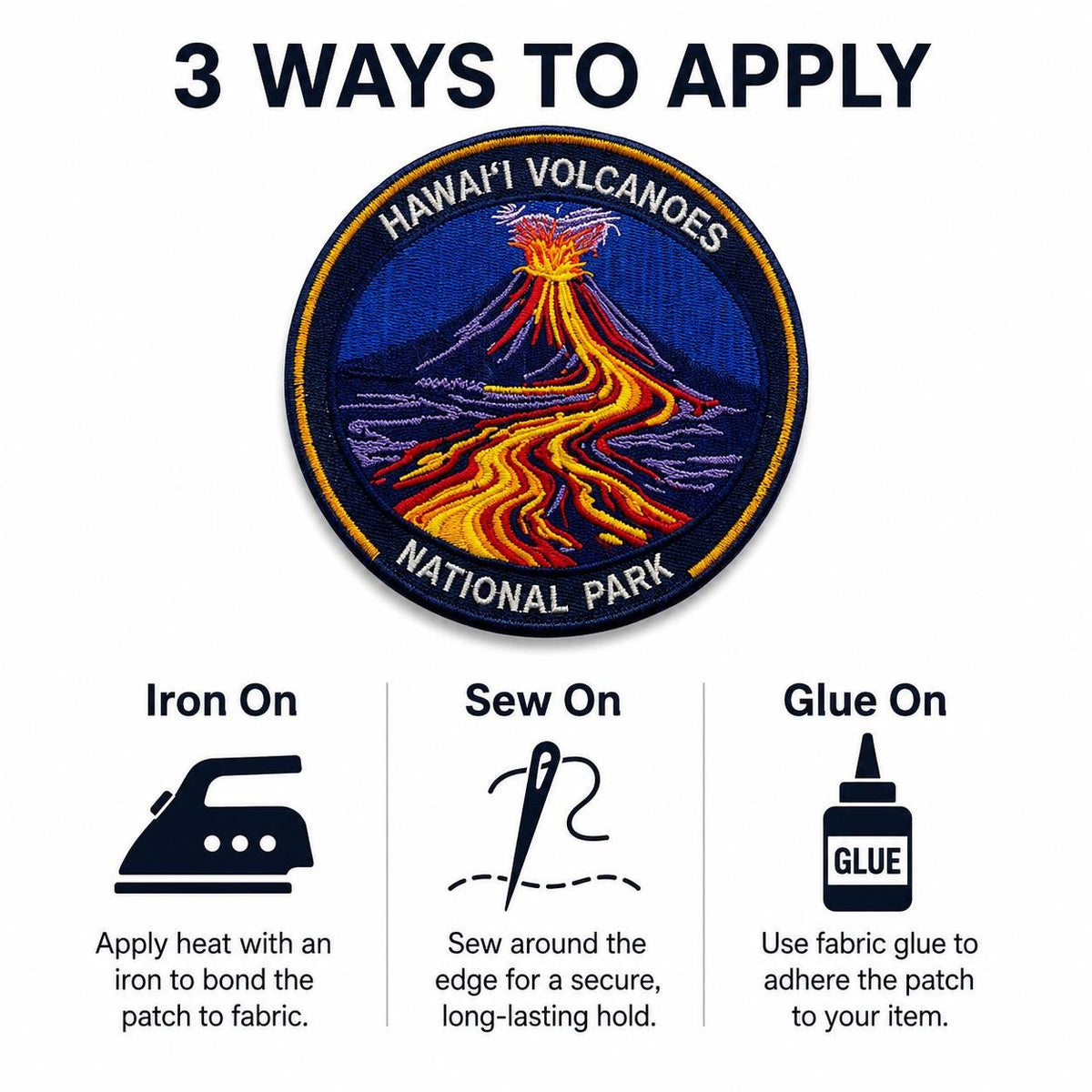 Hawaii Volcanoes National Park Patch - image 10