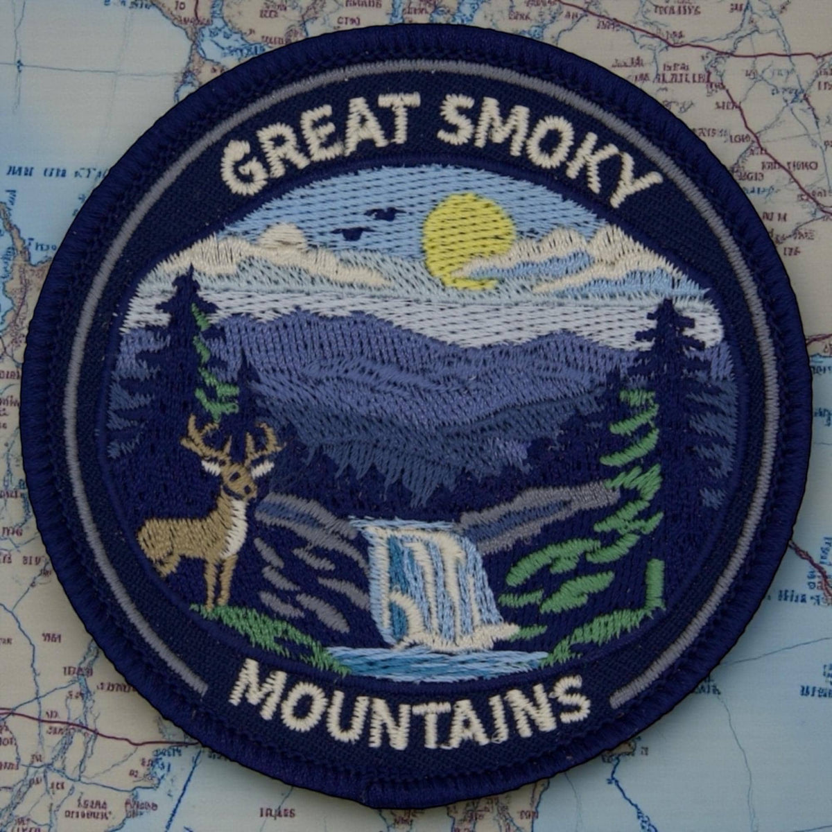 Great Smoky Mountains Vintage Patch - image 3