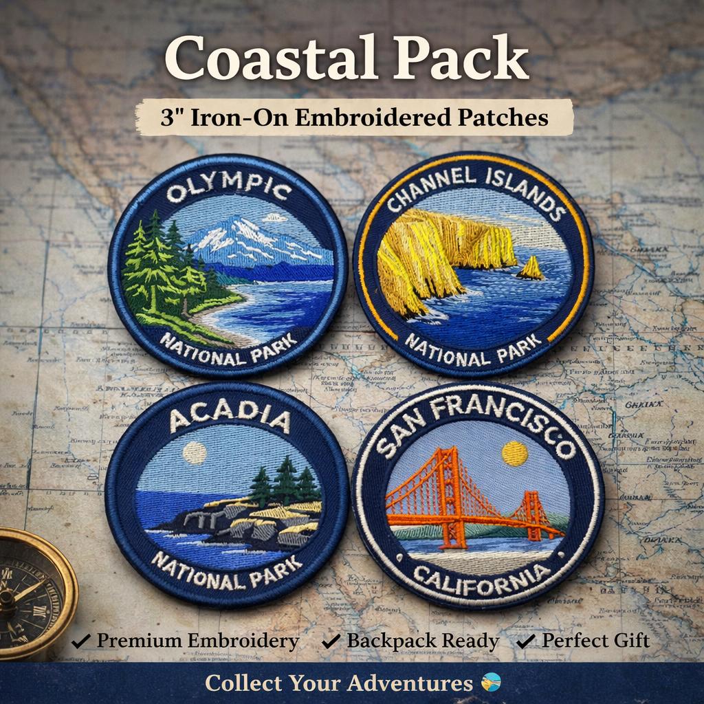 Coastal Parks Patch 4-Pack - image 4