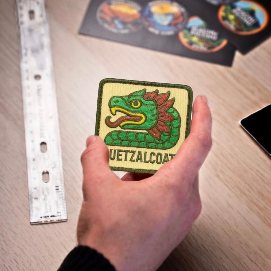 Quetzalcoatl Serpent Patch - image 2