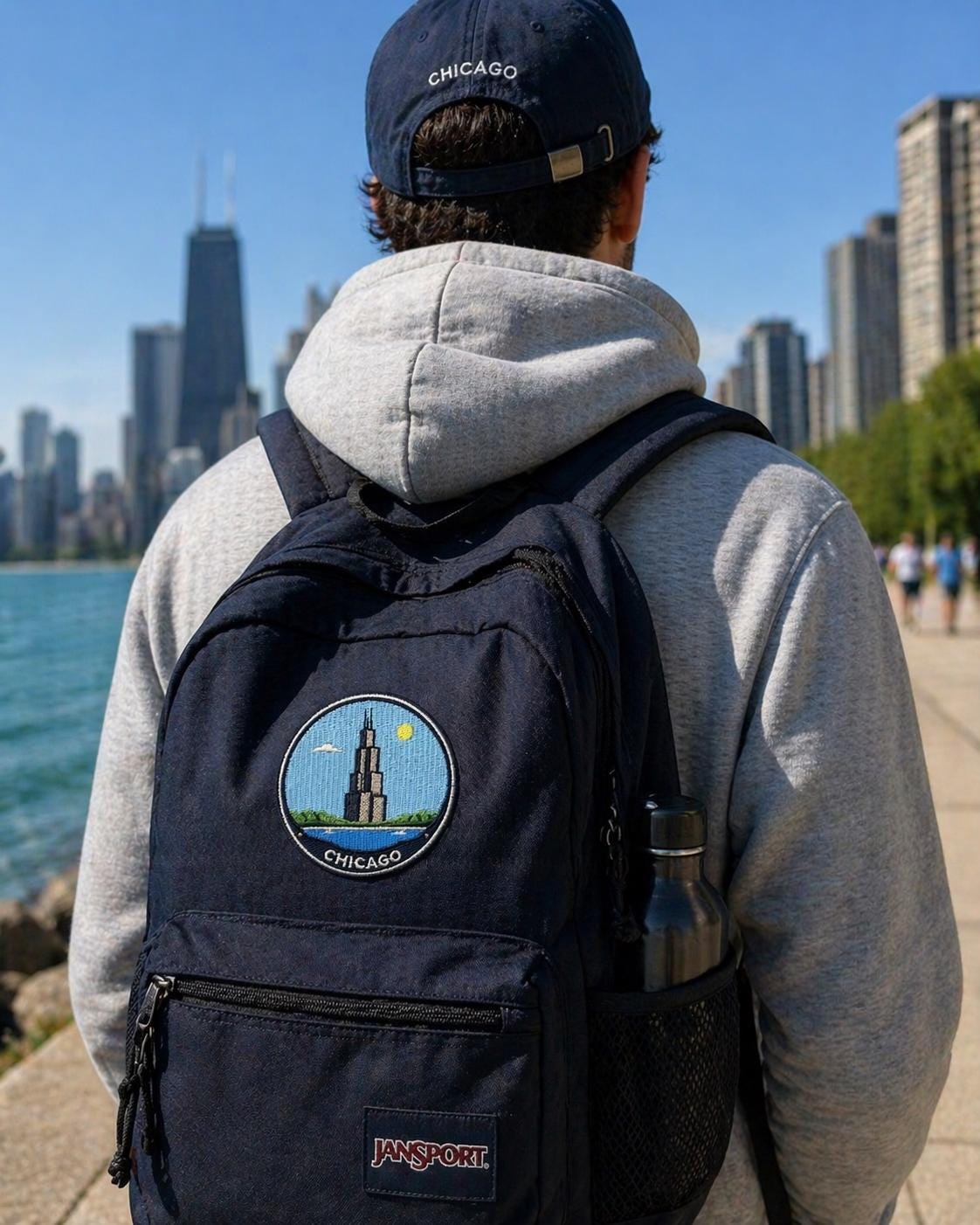 Chicago Skyline Patch - image 3