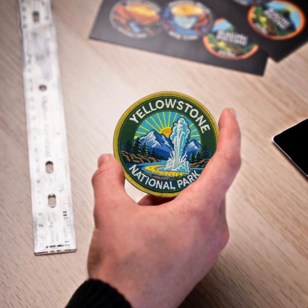 Yellowstone Old Faithful Patch - image 4