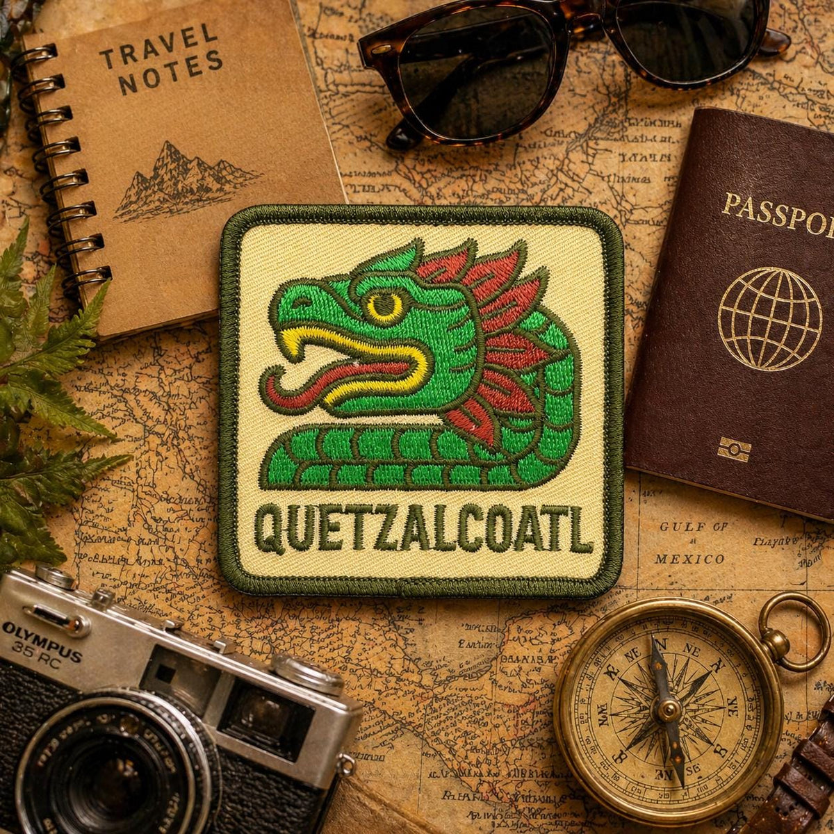 Aztec Quetzalcoatl Patch - image 7