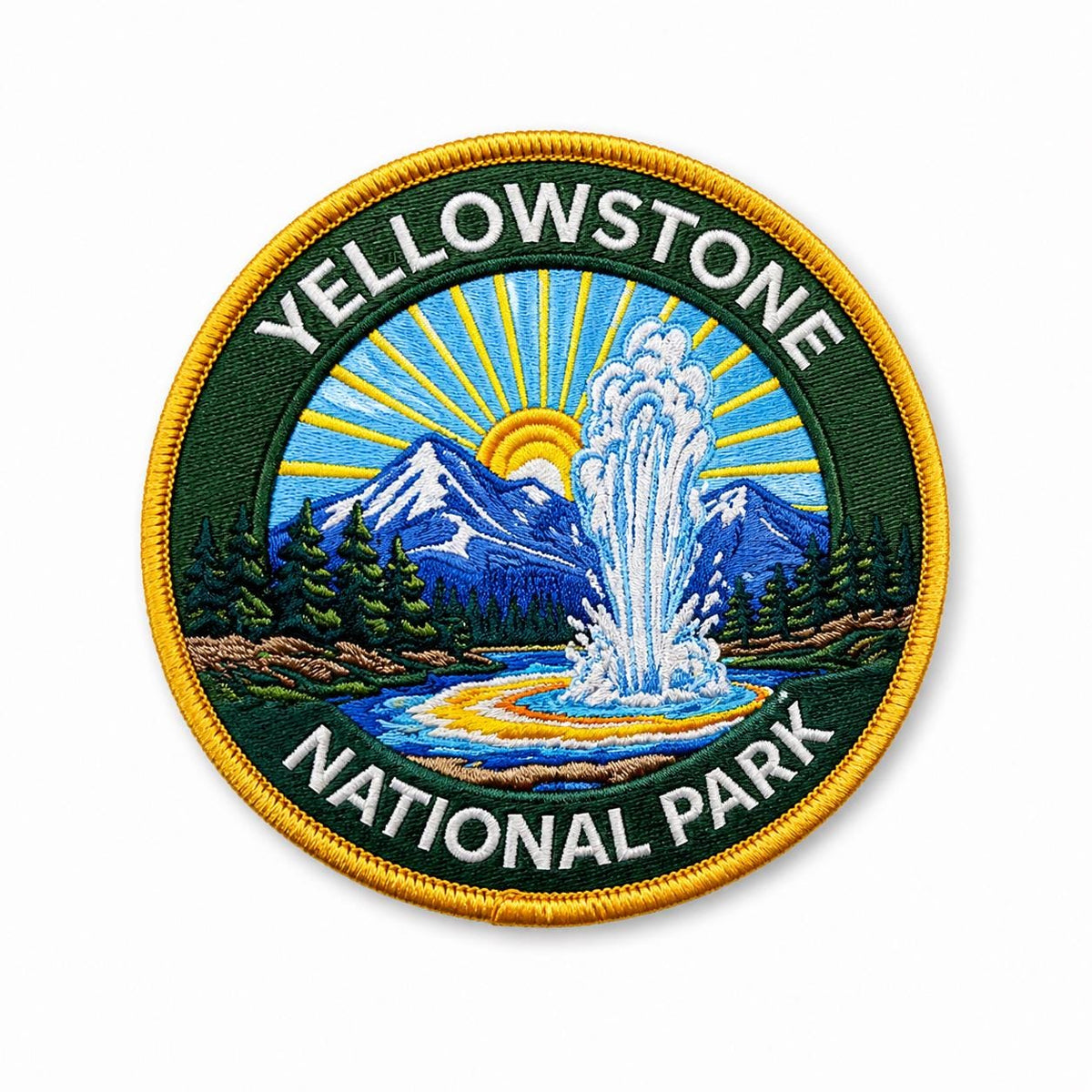 Yellowstone Old Faithful Patch - image 2