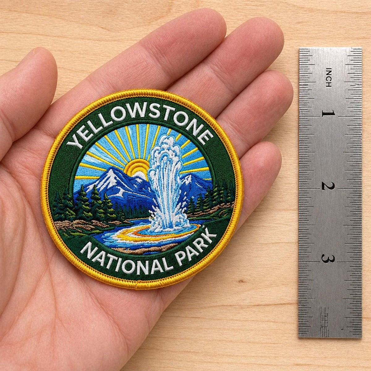 Yellowstone Old Faithful Patch - image 5
