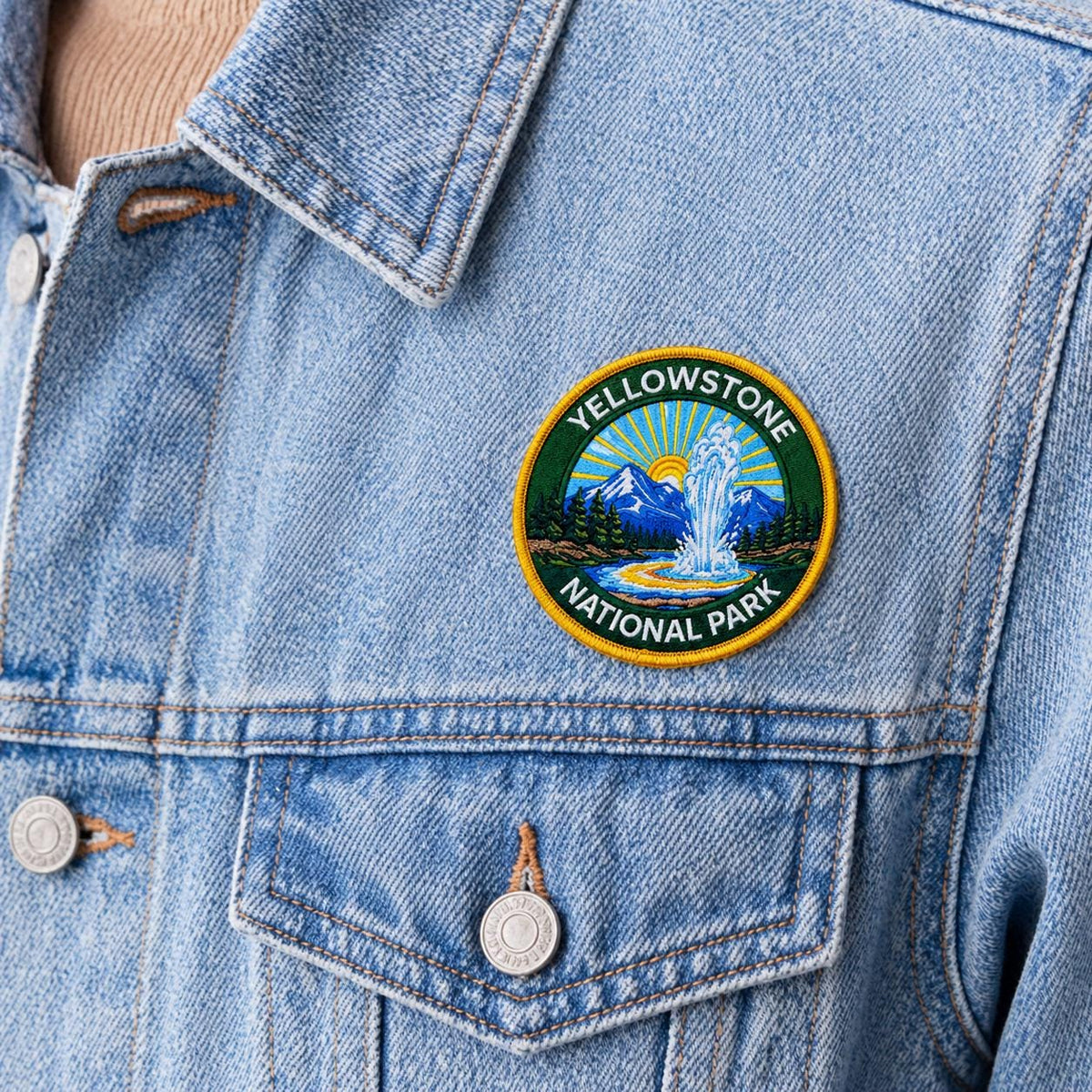 Yellowstone Old Faithful Patch - image 6