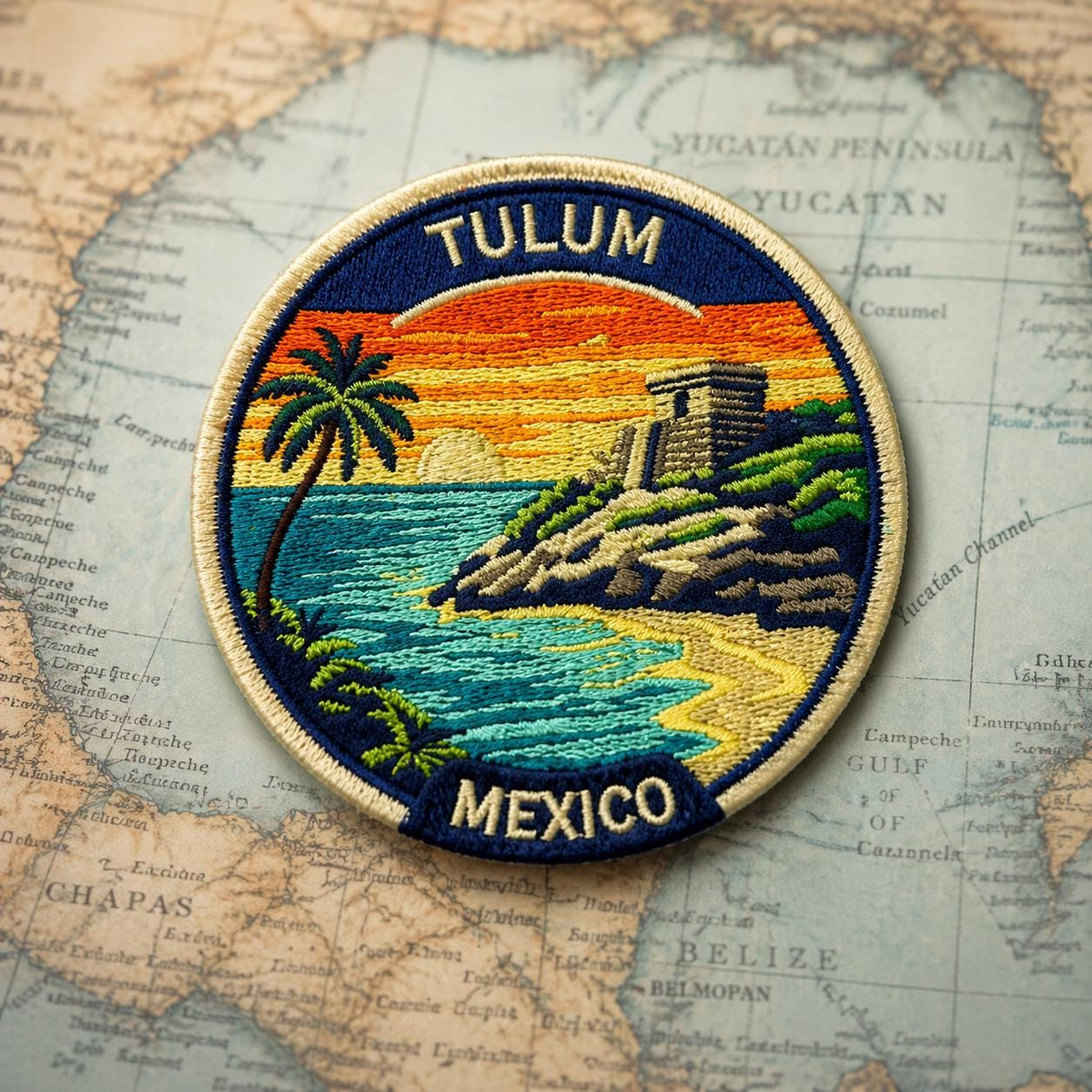 Tulum Mayan Ruins Patch - image 7