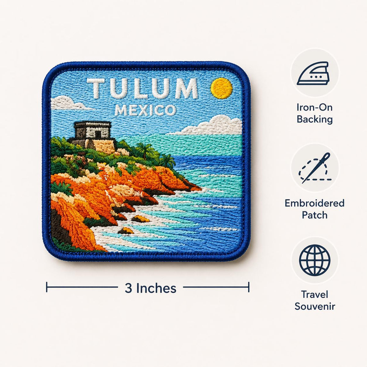Tulum Coastal Ruins Patch - image 6