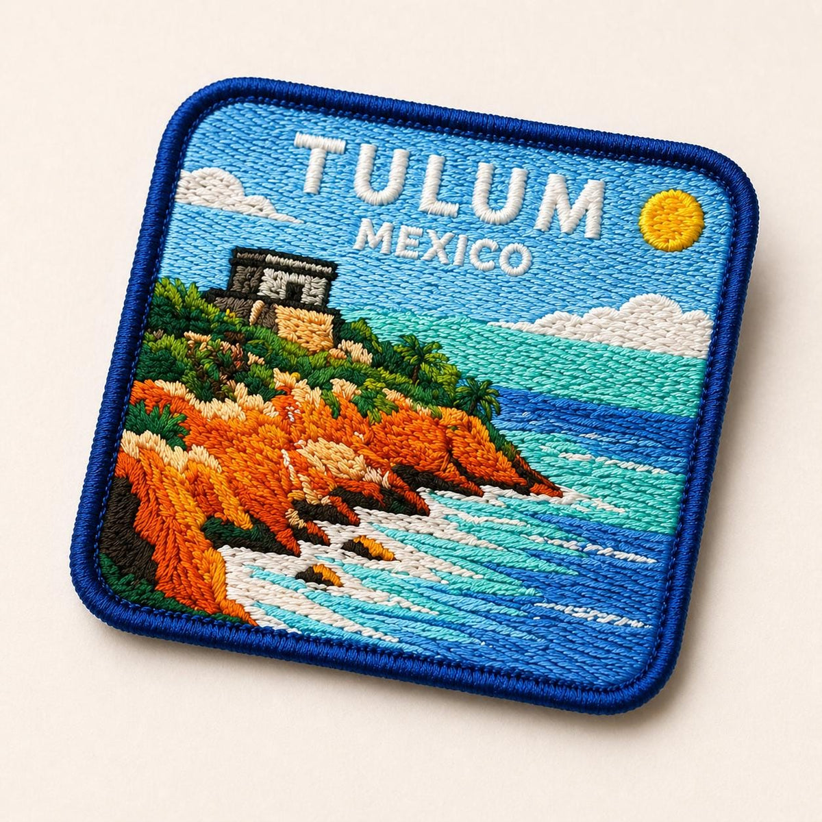 Tulum Coastal Ruins Patch - image 2