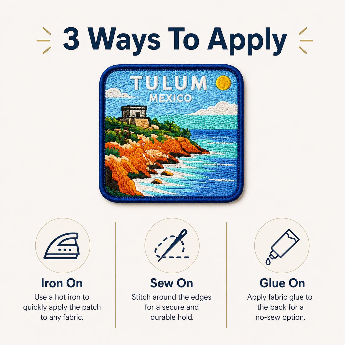 Tulum Coastal Ruins Patch - image 10