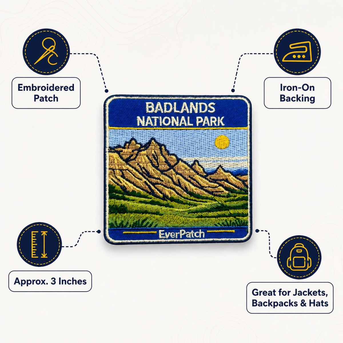 Badlands National Park Patch - image 9