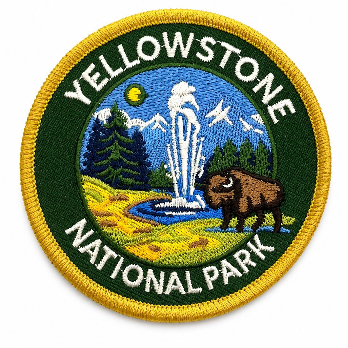 Yellowstone Buffalo & Geyser Patch - image 2