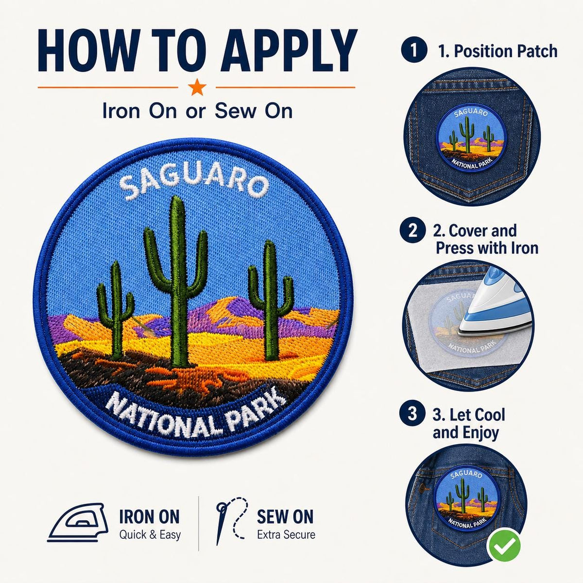 Saguaro National Park Patch - image 9