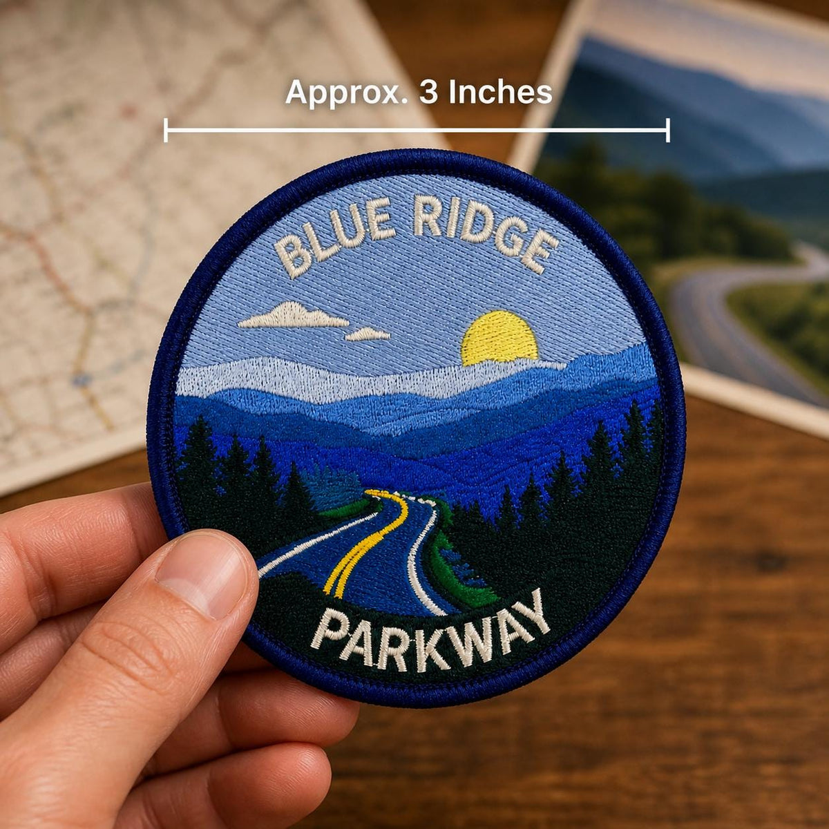Blue Ridge Parkway Mountain Road Patch - image 2