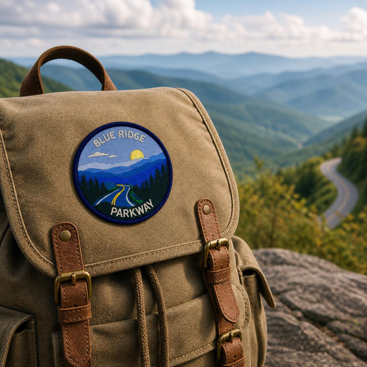 Blue Ridge Parkway Mountain Road Patch - image 6