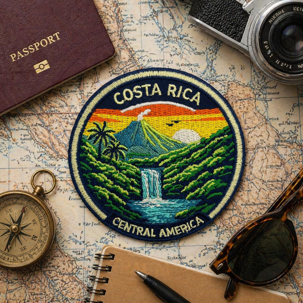 Costa Rica Waterfall Patch - image 3