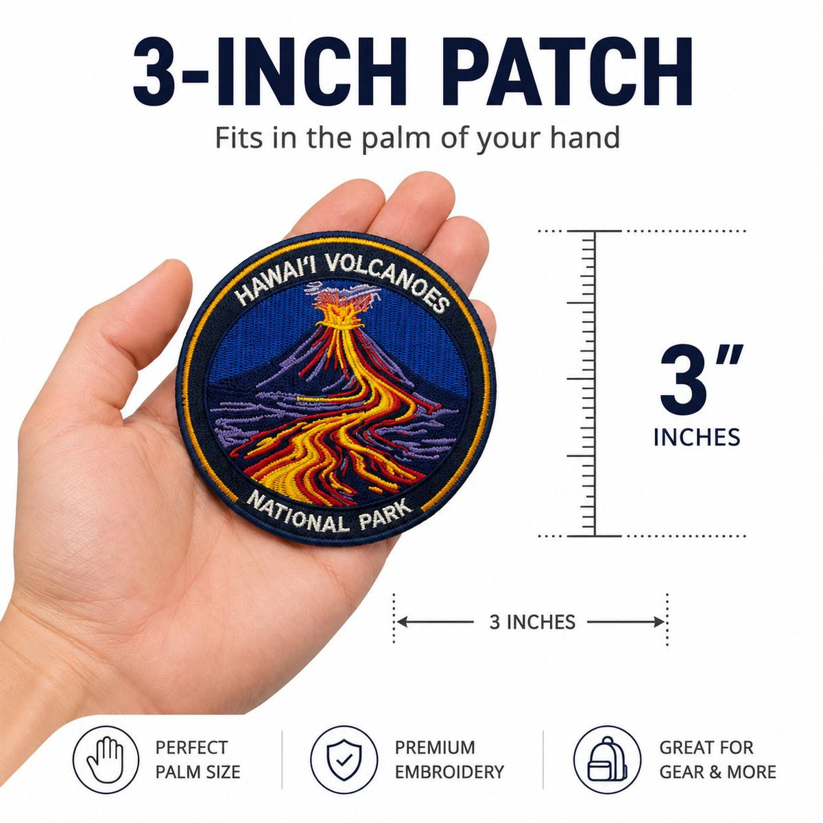 Hawaii Volcanoes National Park Patch - image 9