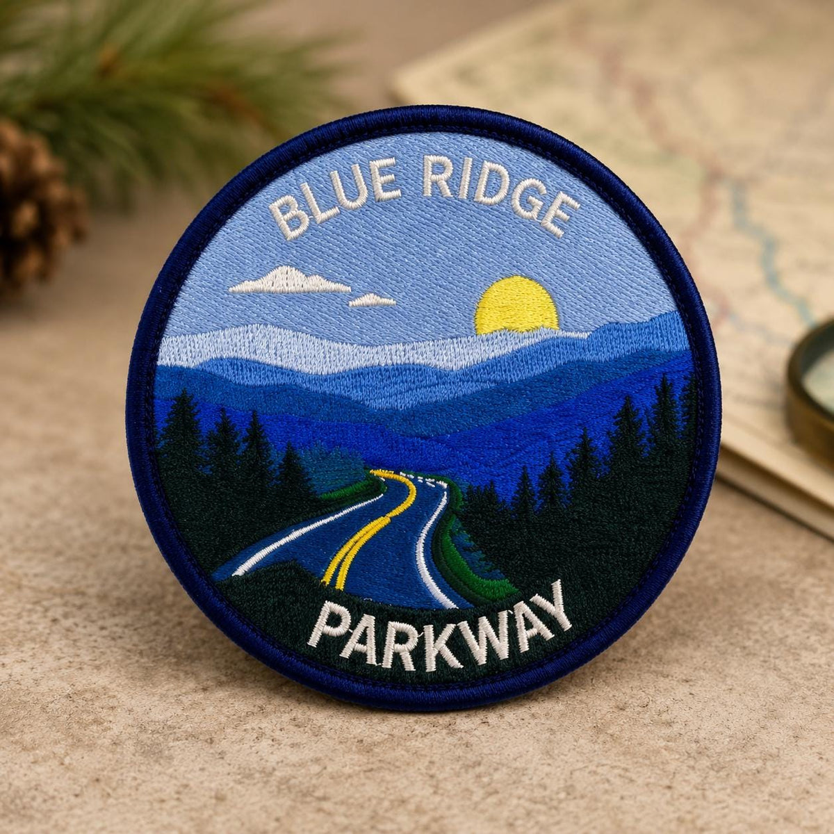 Blue Ridge Parkway Mountain Road Patch - image 3