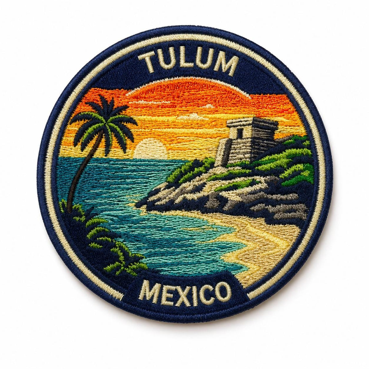 Tulum Mayan Ruins Patch - image 2