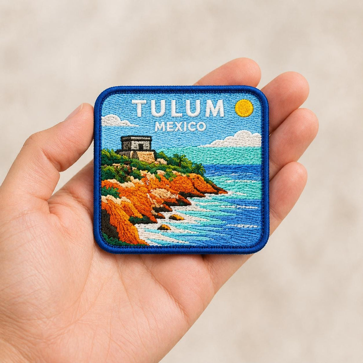Tulum Coastal Ruins Patch - image 5