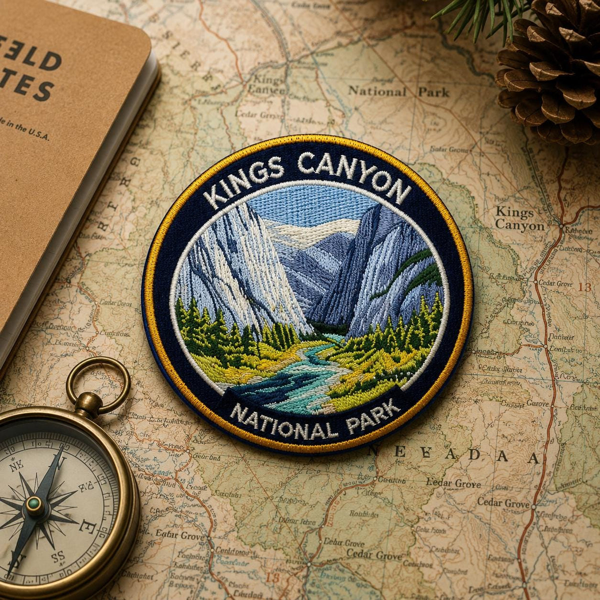 Kings Canyon National Park Patch - image 3