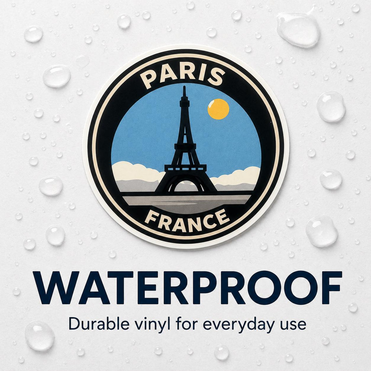 Paris Eiffel Tower Sticker 3-Pack - image 5