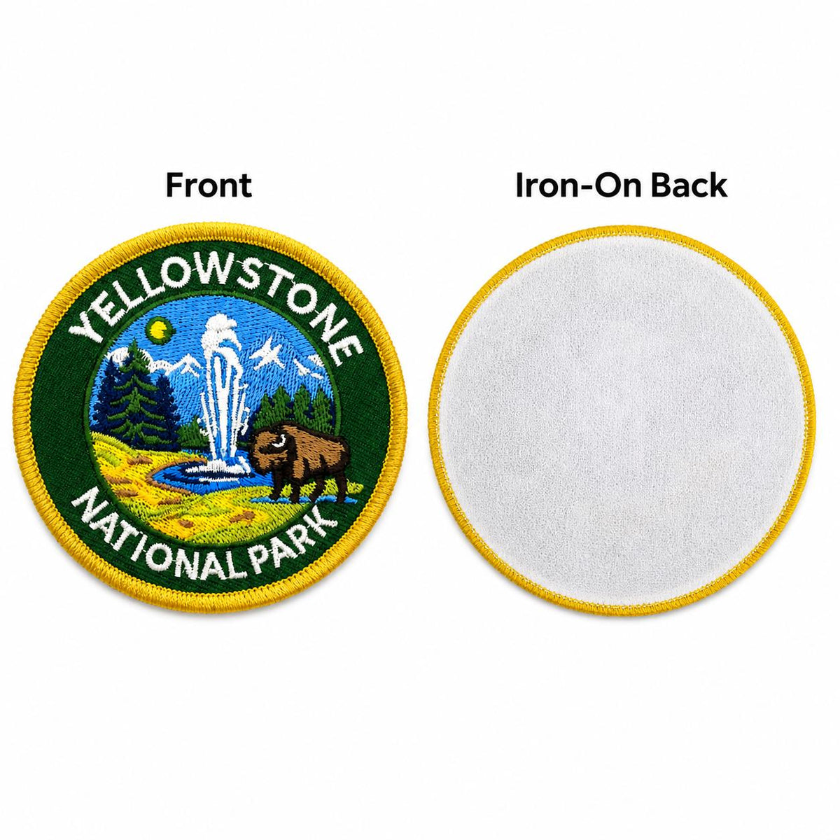 Yellowstone Buffalo & Geyser Patch - image 5
