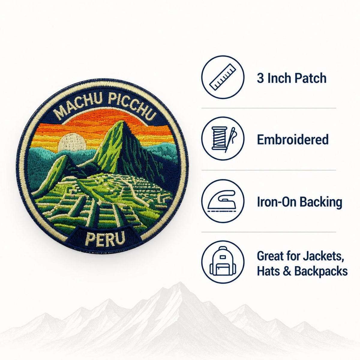 Machu Picchu Scenic Patch - image 7