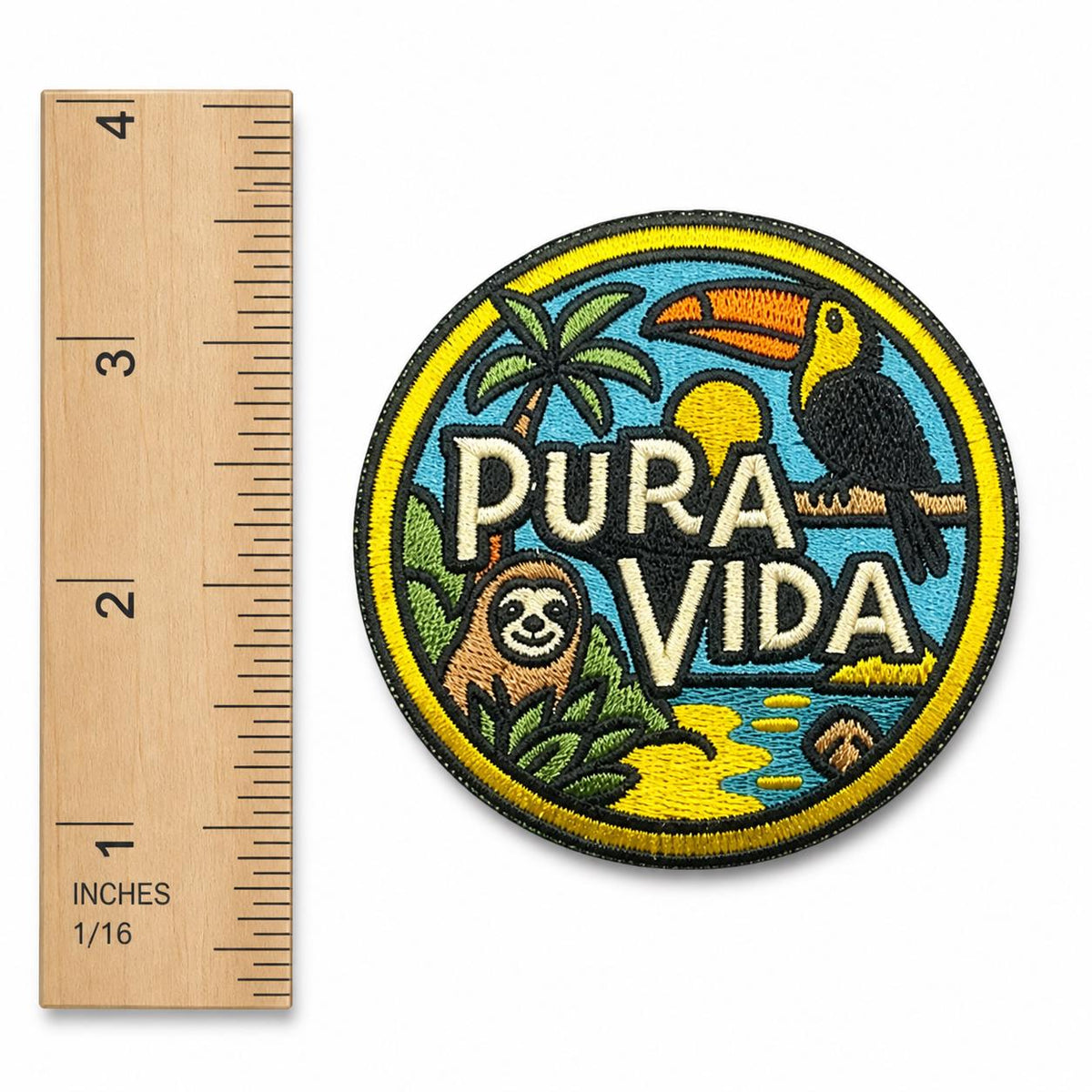 Pura Vida Sloth & Toucan Patch - image 9