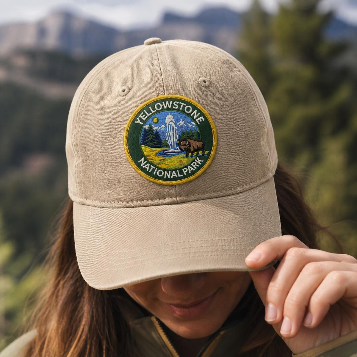 Yellowstone Bison & Geyser Patch - image 8