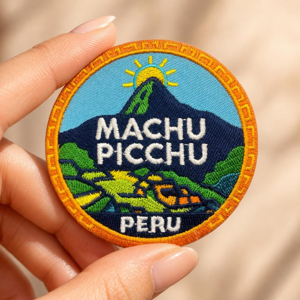 Machu Picchu Inca Ruins Patch - image 4