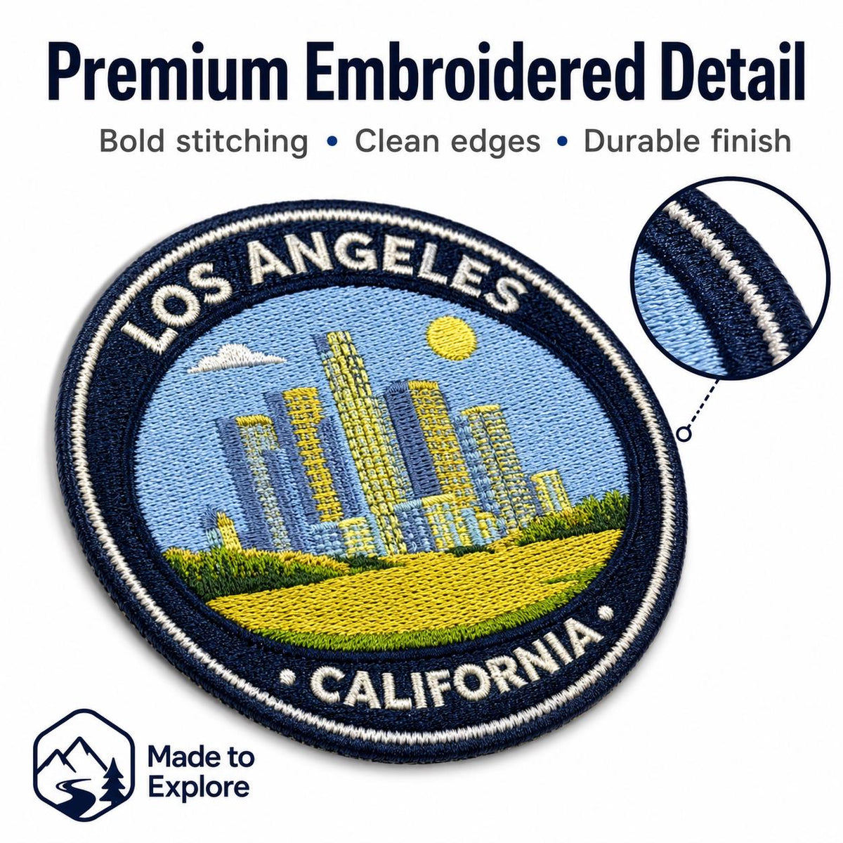 Los Angeles Skyline Patch - image 5