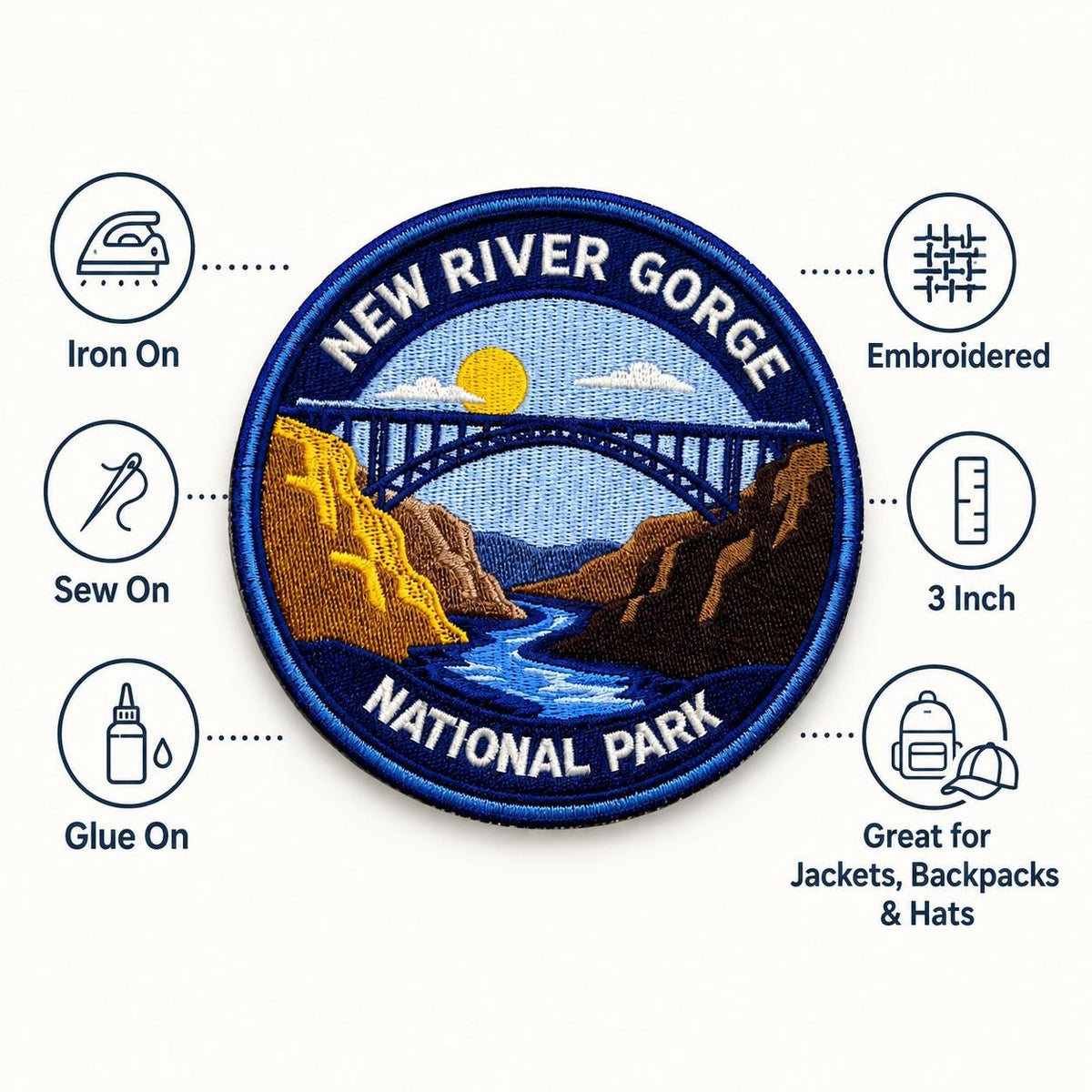 New River Gorge National Park Patch - image 7