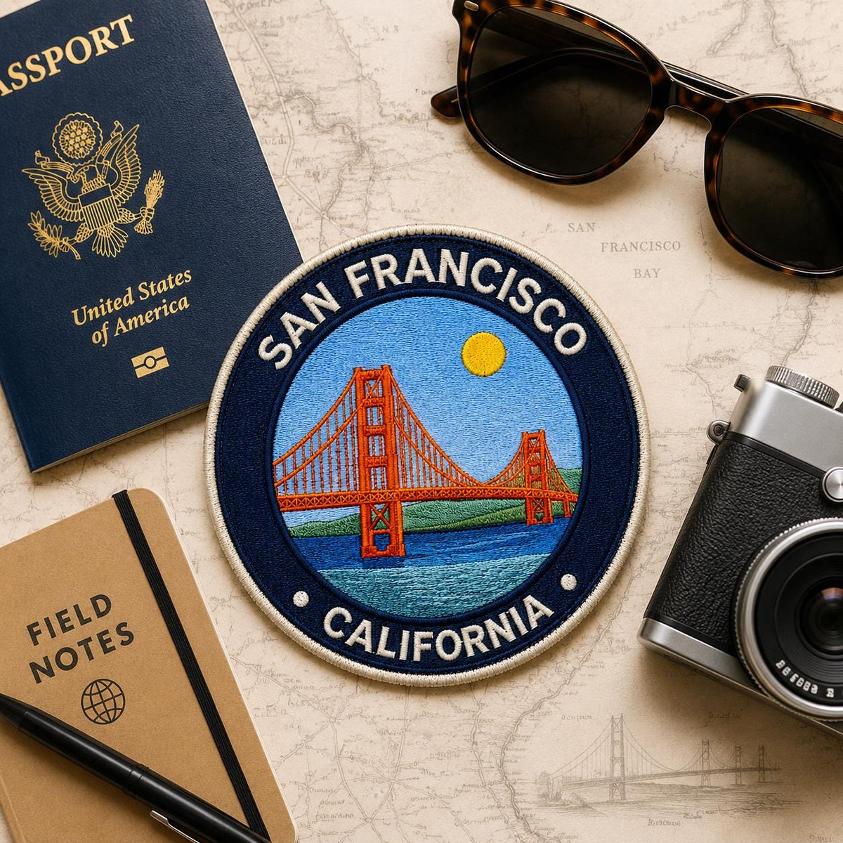 San Francisco Golden Gate Patch - image 9