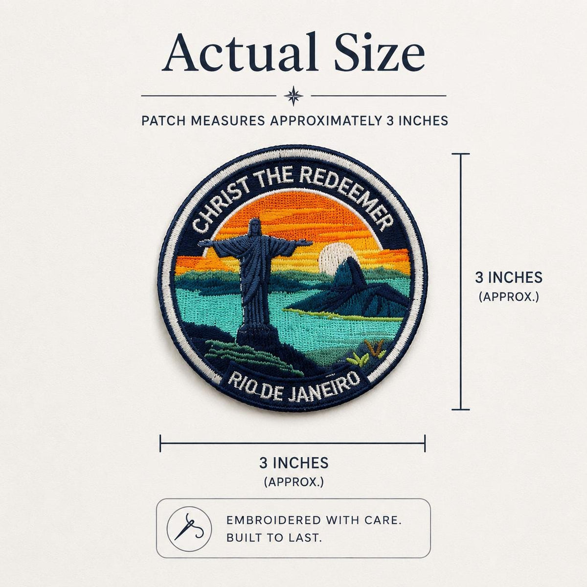 Christ the Redeemer Patch - image 6