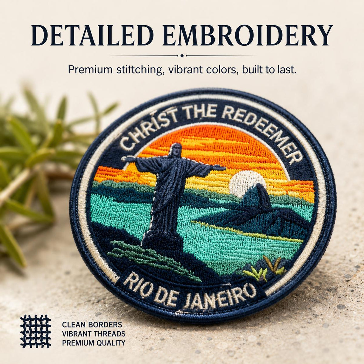 Christ the Redeemer Patch - image 7