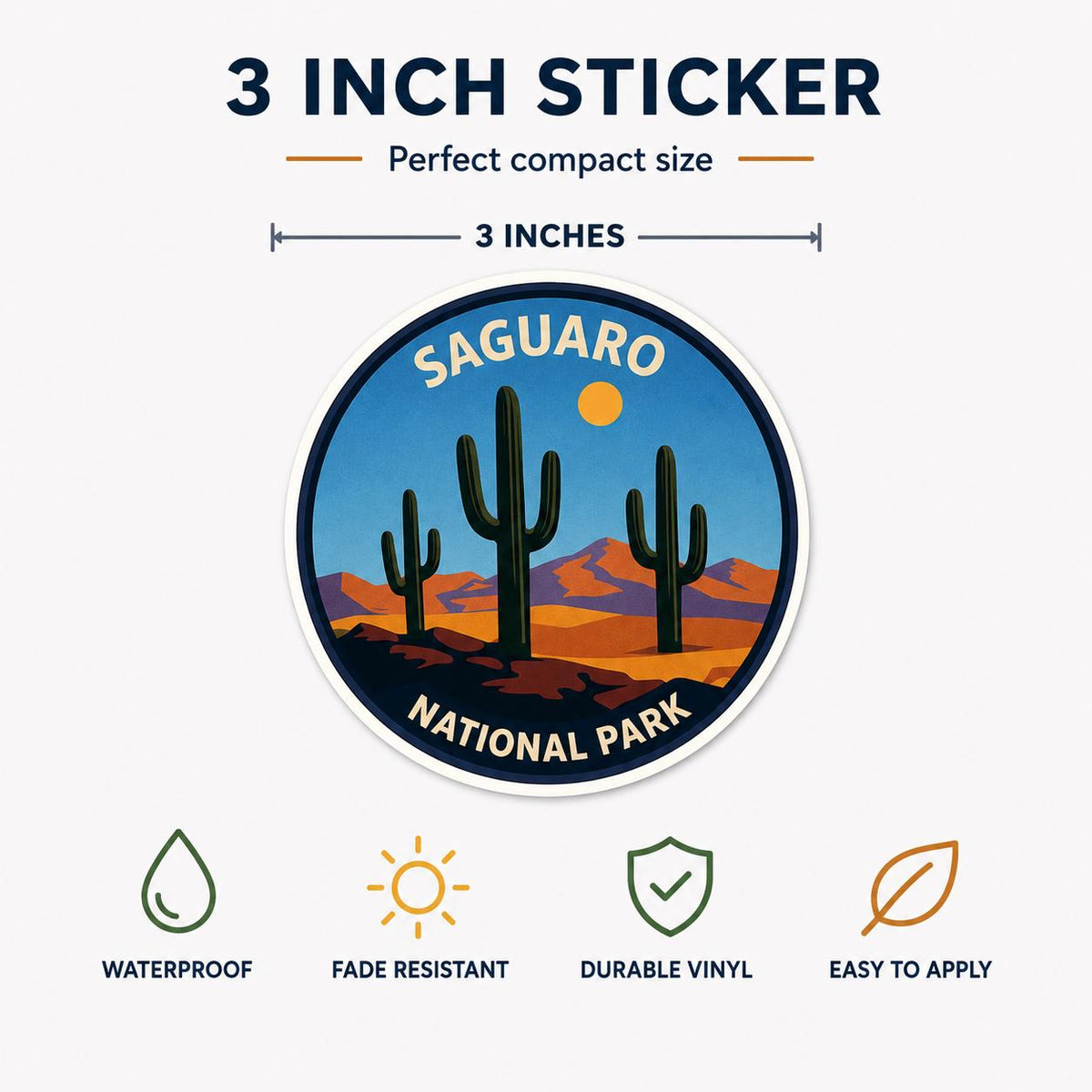 Saguaro Sticker 3-Pack - image 6