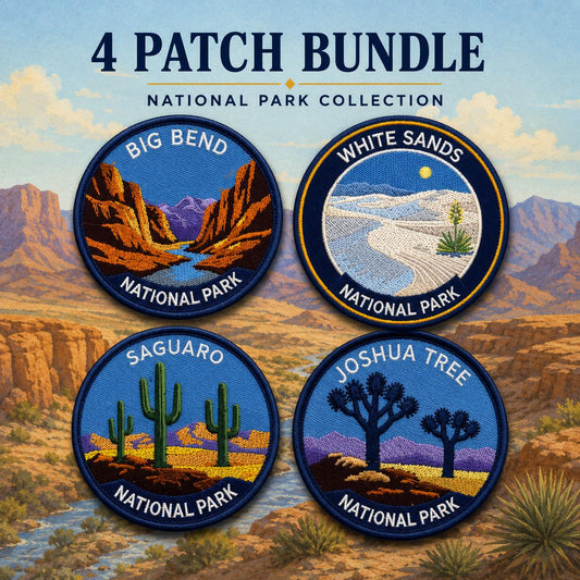 Desert Parks Patch 4-Pack