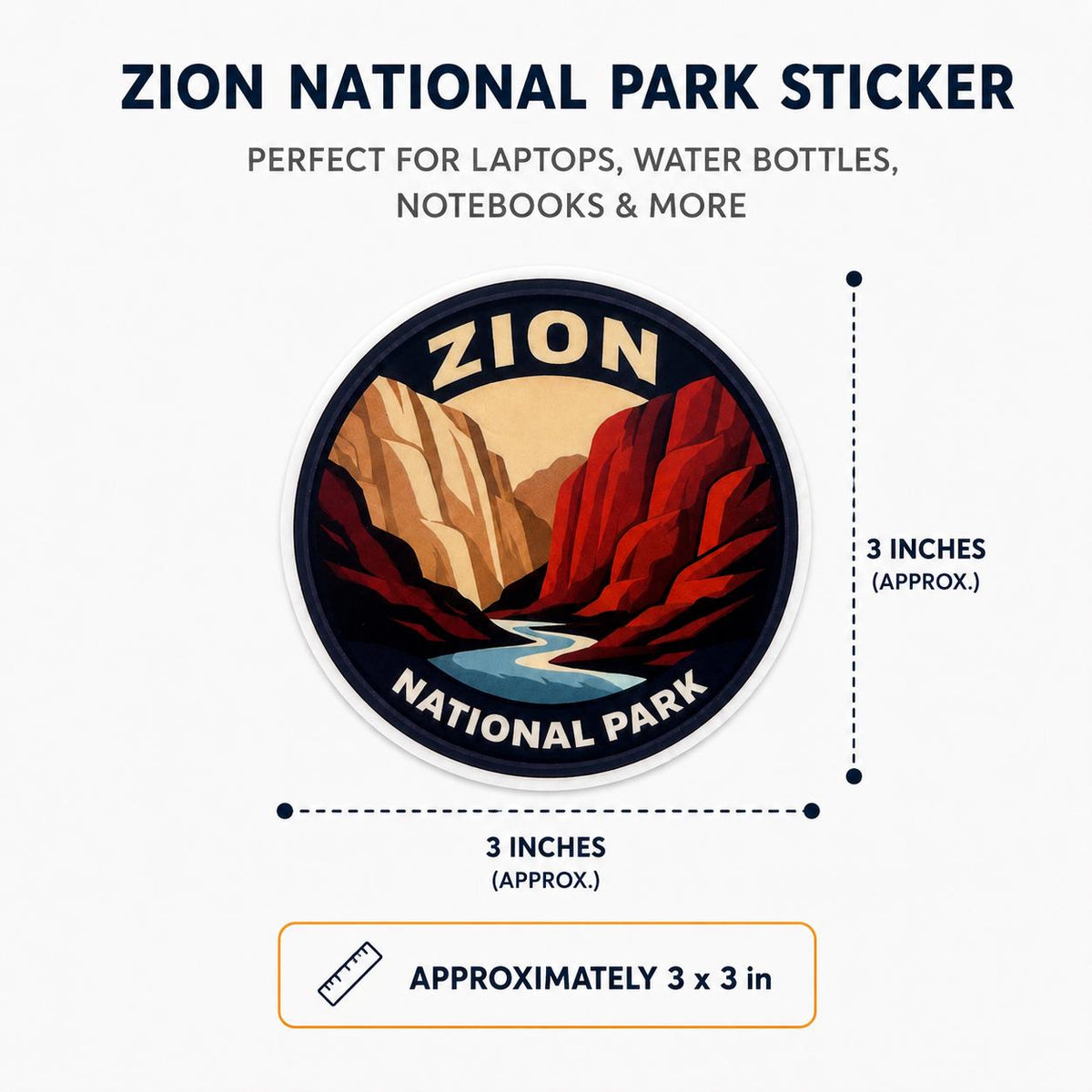 Zion Sticker 3-Pack - image 3
