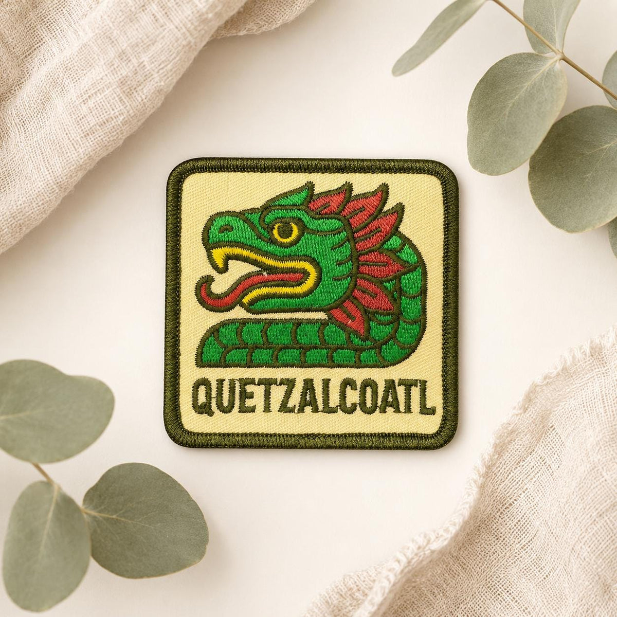 Aztec Quetzalcoatl Patch - image 2