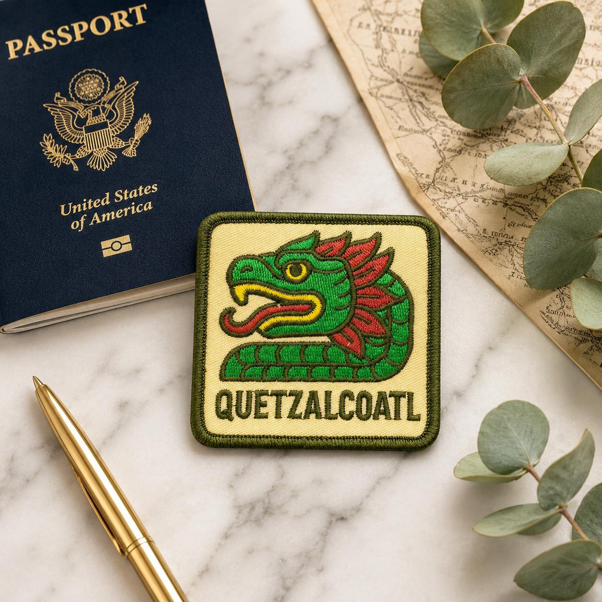 Aztec Quetzalcoatl Patch - image 9