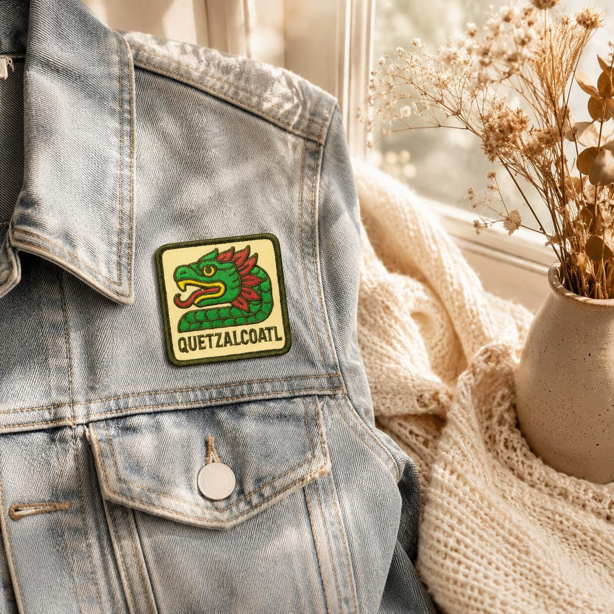 Aztec Quetzalcoatl Patch - image 10