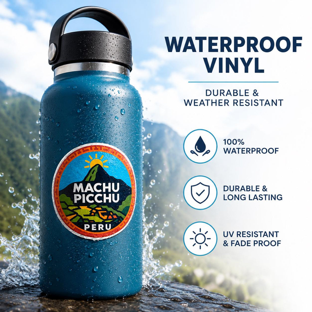 Machu Picchu Sticker 3-Pack - image 4