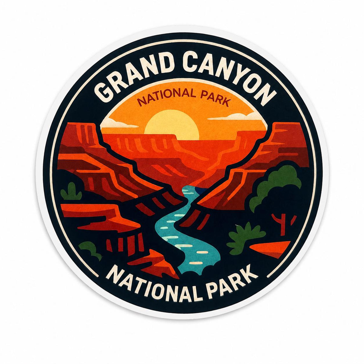 Grand Canyon Sticker 3-Pack - image 2