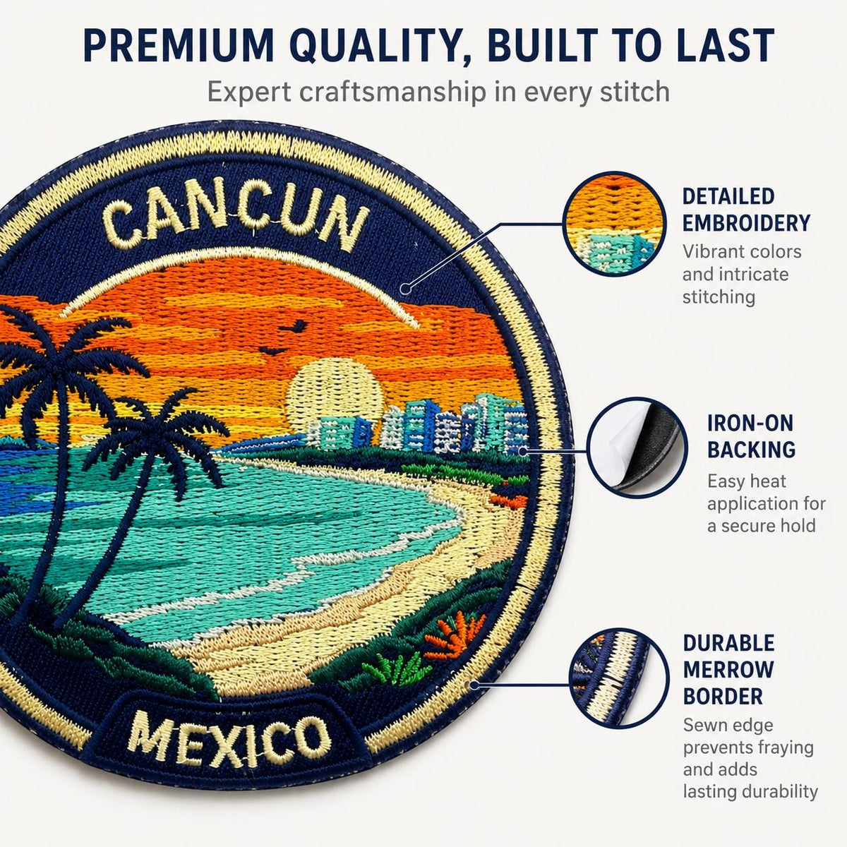 Cancun Beach Patch - image 7