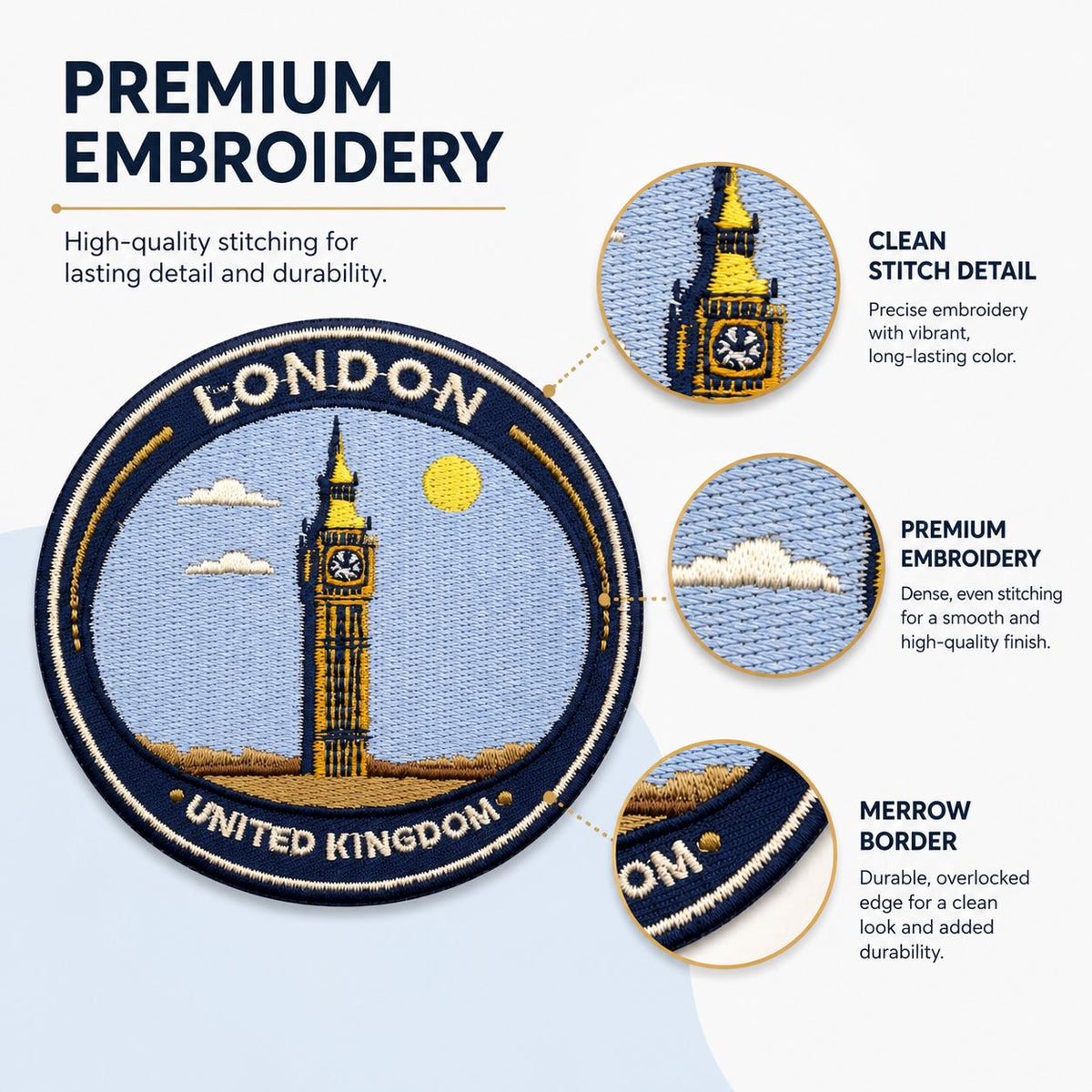 London Landmark Patch - image 5