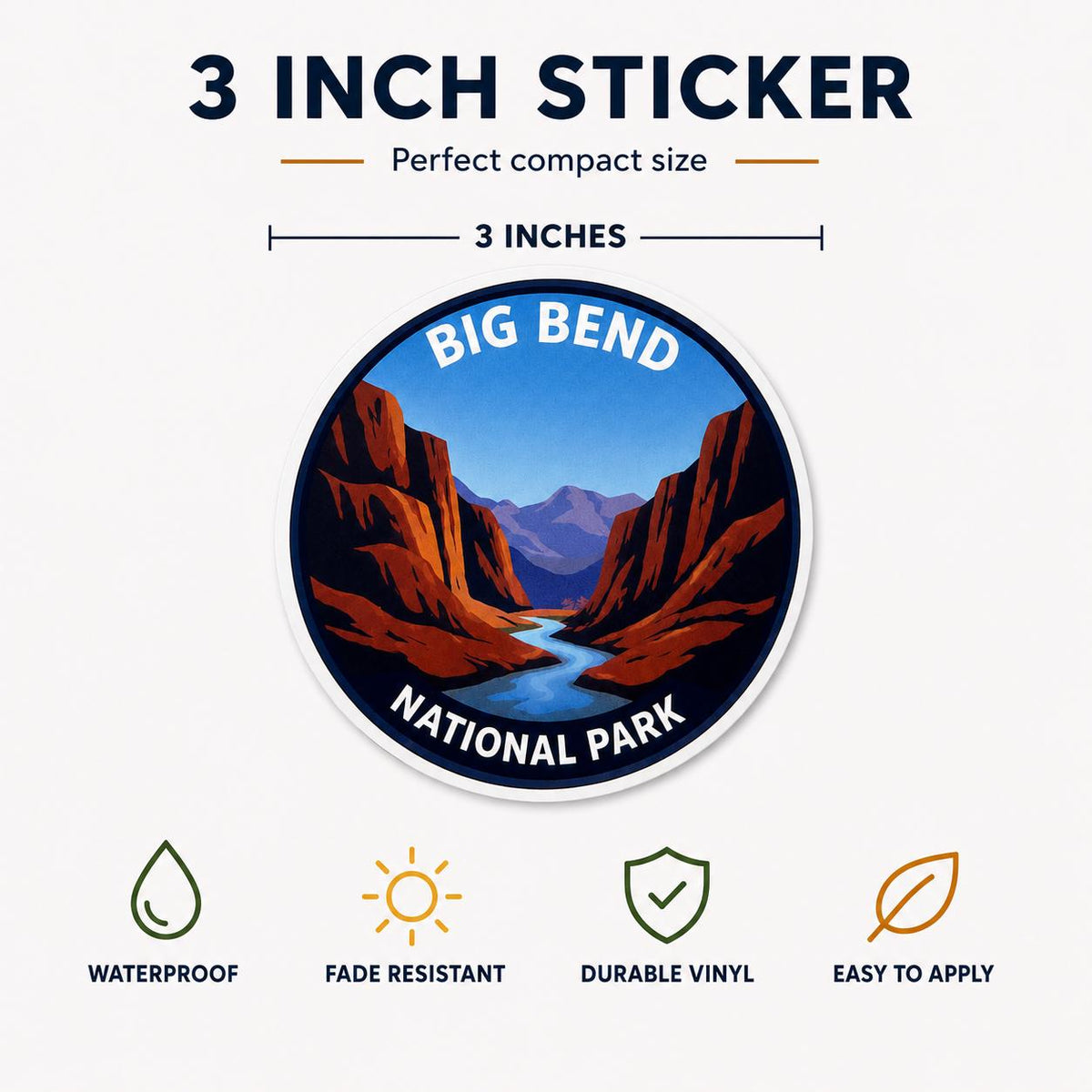 Big Bend Sticker 3-Pack - image 6