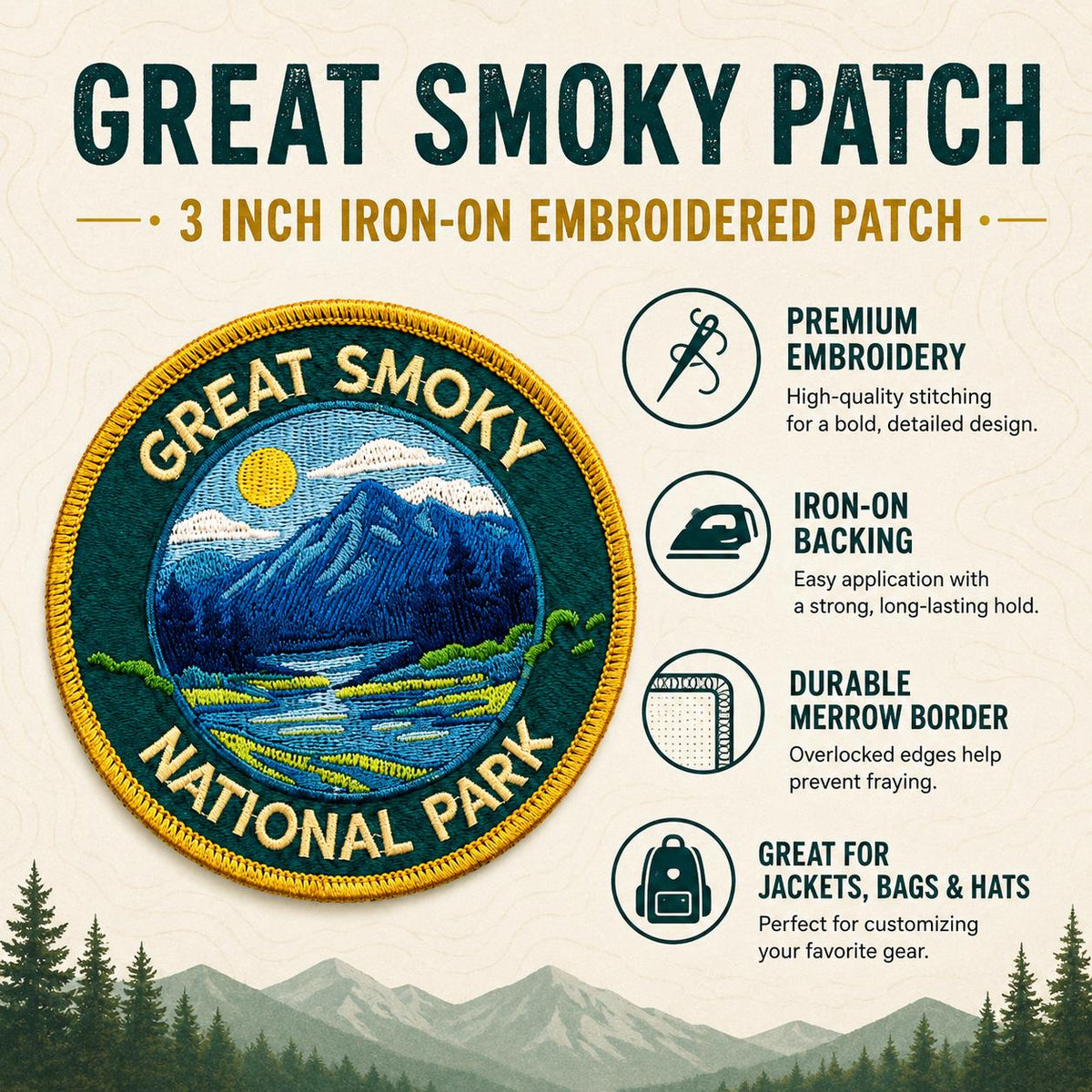 Great Smoky Mountains Patch - image 7