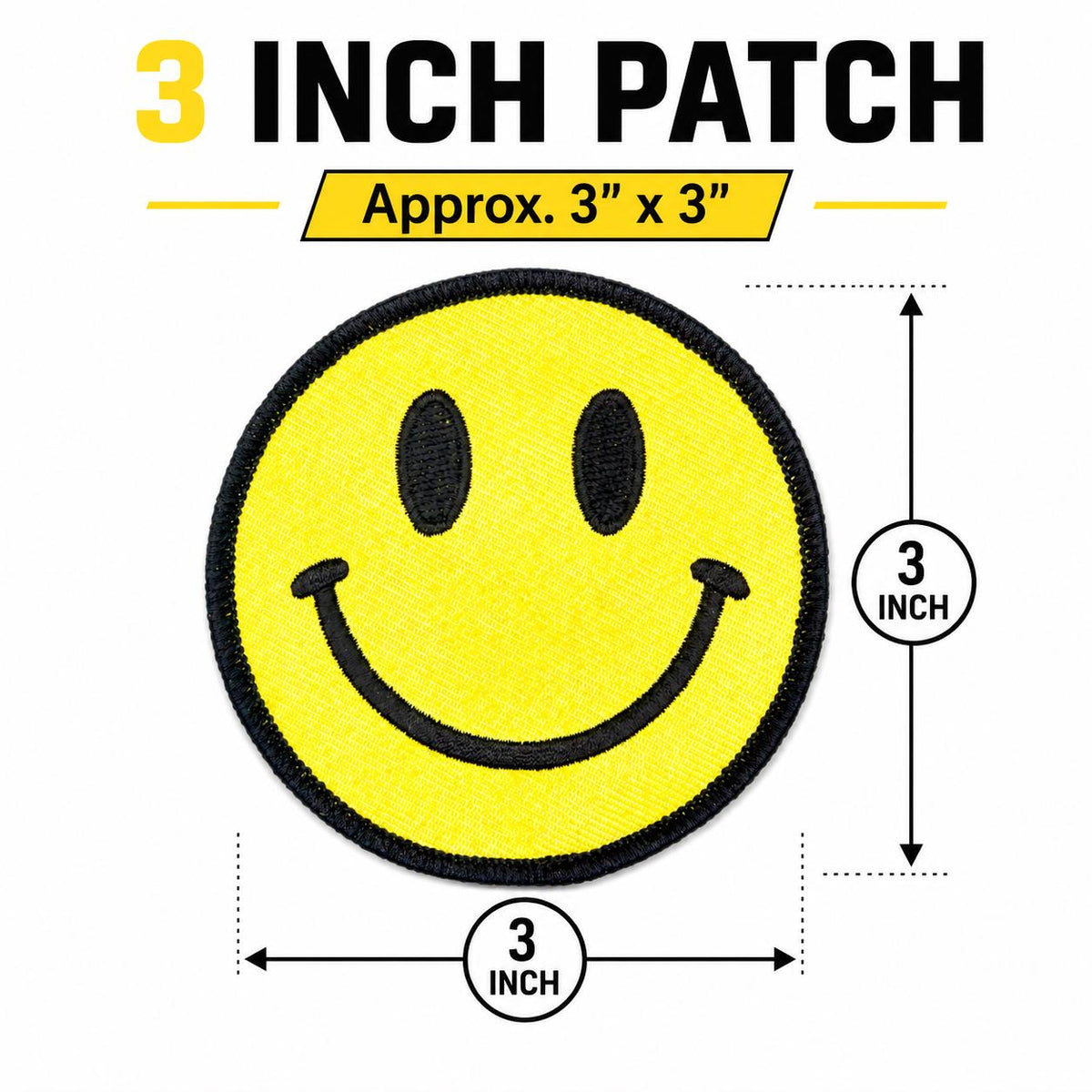 Smiley Face Patch - image 4