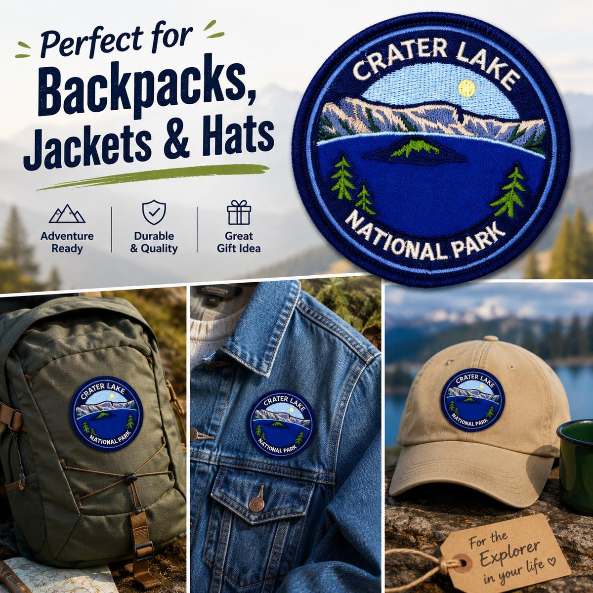 Crater Lake National Park Patch - image 8